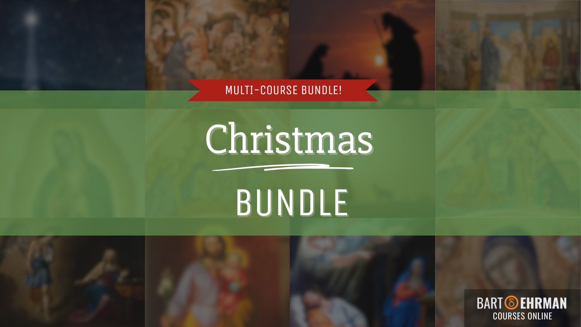 Bart Ehrman Christmas Bundle Courses Pack