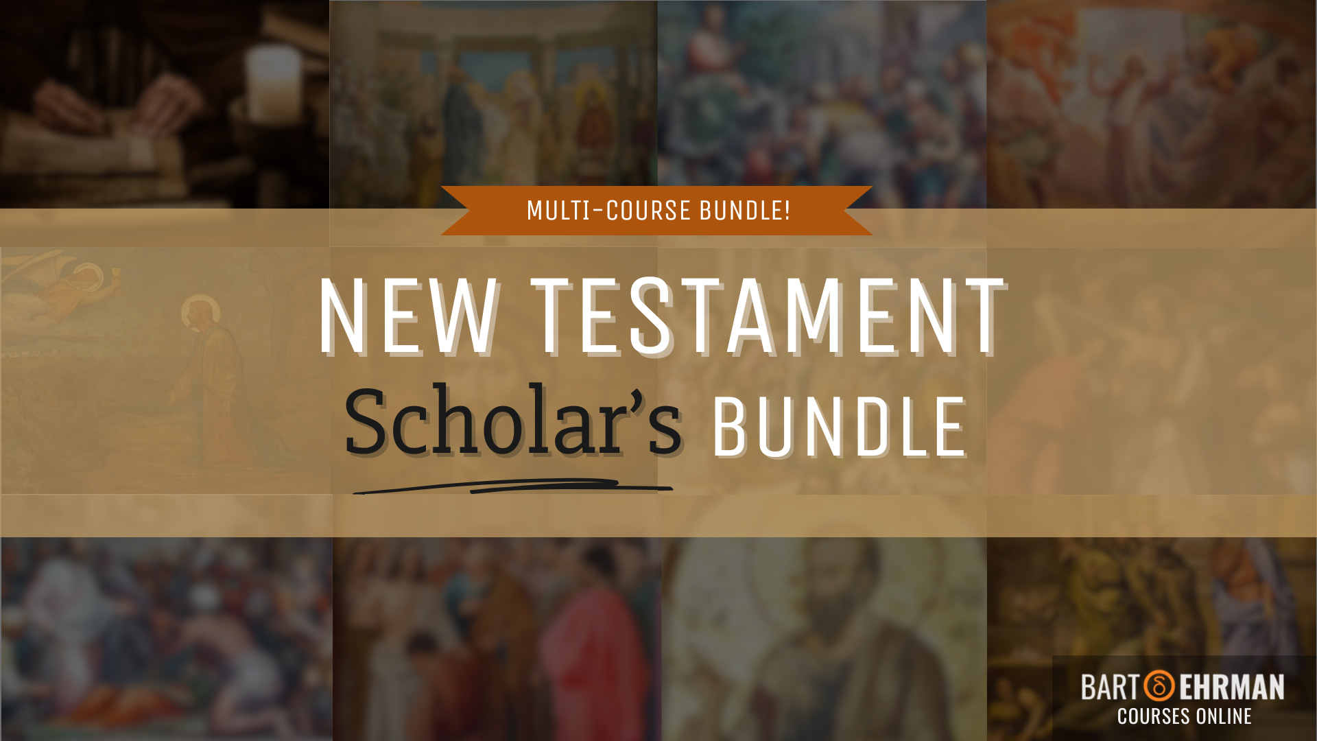 New Testament Scholars Bundle Course Pack by Dr Bart Ehrman