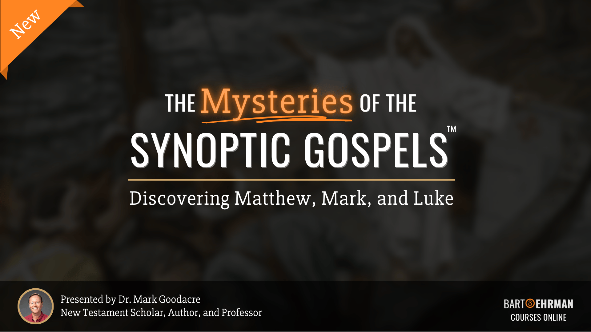 Synoptic Gospels Online Course