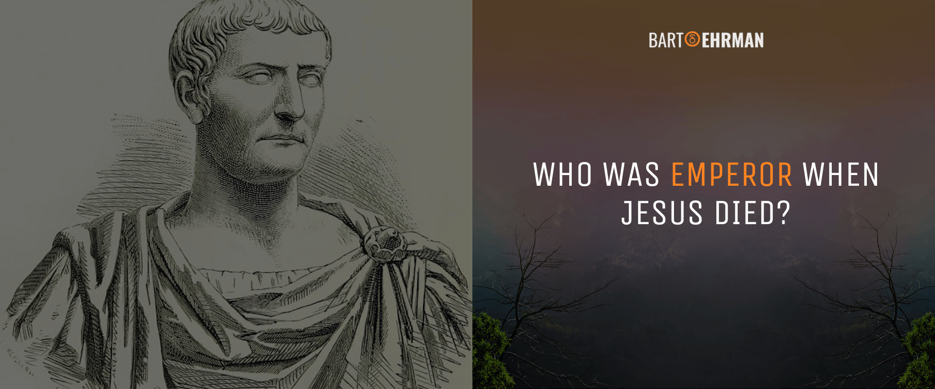 who was emperor when Jesus died